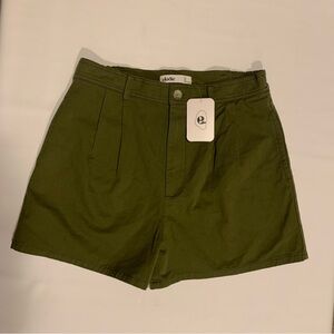 New Elodie Shorts Olive High Rise Women’s Size M